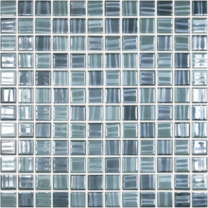 Tender Green Mix 31.7cm x 31.7cm Mix Mosaic Tile
