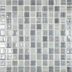 Tender Grey Mix 31.7cm x 31.7cm Mosaic Tile