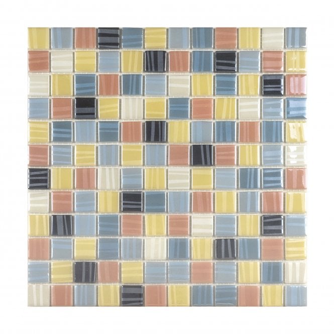 Tender Multi Mix 31.7 x 31.7cm Mosaic Tile