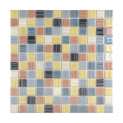 Tender Multi Mix 31.7 x 31.7cm Mosaic Tile