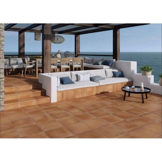 Terracotta Fuego Antic 45cm x 45cm Wall and Floor Tile