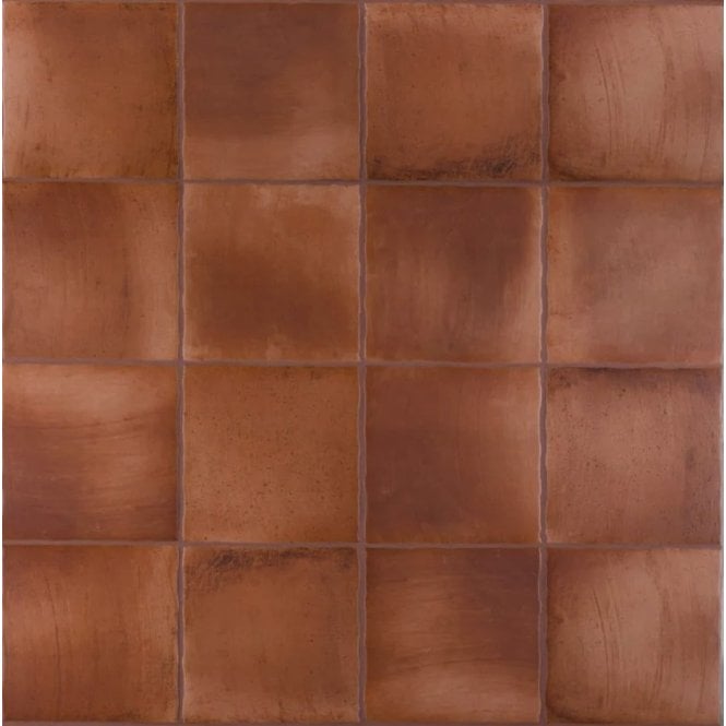 Terracotta Fuego Teja 45cm x 45cm Wall and Floor Tile
