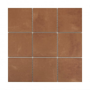 Terracotta Square 30cm x 30cm (9.7cm x 9.7cm) Mosaic Tile