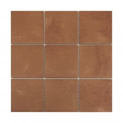 Terracotta Square 30cm x 30cm (9.7cm x 9.7cm) Mosaic Tile