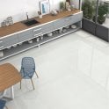 Terrazo White 80cm x 80cm Wall & Floor Tile