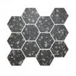 Terrazzo Hexagon Dark Grey Mosaic 26cm x 27.8cm Wall & Floor Tile