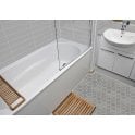 Terrazzo Hexagon Light Grey Mosaic 26cm x 27.8cm Wall & Floor Tile