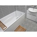 Terrazzo Hexagon Medium Grey Mosaic 26cm x 27.8cm Wall & Floor Tile