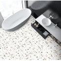 Terrazzo Pearl Porcelain Tile 60cm x 60cm Wall & Floor Tile