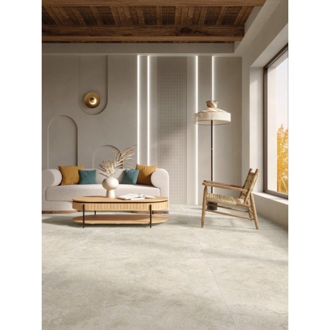Italian Design Theory White 60cm x 120cm Wall and Floor Tile