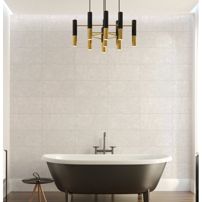 Tide Grey Matt 25cm x 50cm Wall Tile