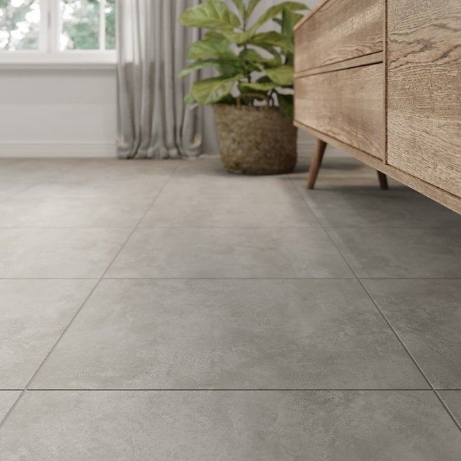 Titanio Grafito 59.8cm x 59.8cm Wall and Floor Tile