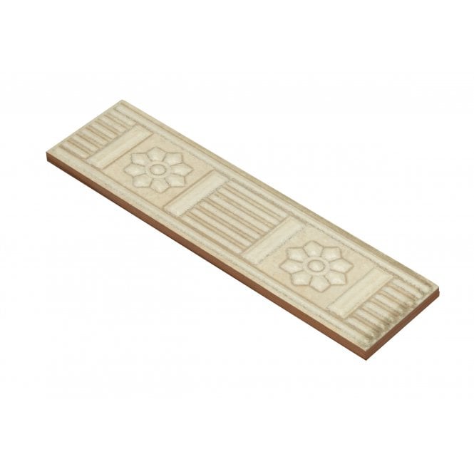 Heckstream Torrestream Amon Sand 5cm X 20cm Border Tile