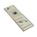 Heckstream Torrestream Arianna White 8cm X 25cm Border Tile