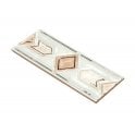 Heckstream Torrestream Arrow Beige 7.5cm X 20cm Border Tile