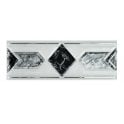 Heckstream Torrestream Arrow Black 7.5cm X 20cm Border Tile