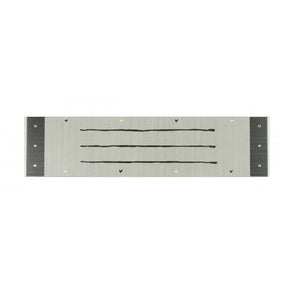 Heckstream Torrestream Camoey Black & Grey 6.5cm X 25cm Border Tile
