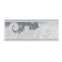 Heckstream Torrestream Damas Gris 8cm X 20cm Border Tile