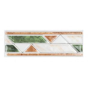 Heckstream Torrestream Egyptian 7.5cm X 20cm Border Tile