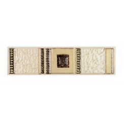Heckstream Torrestream Glasgow Cream Borders 7cm X 25cm Border Tile