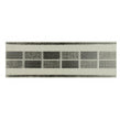 Heckstream Torrestream Griffin Grey 8cm X 25cm Border Tile