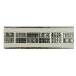 Heckstream Torrestream Griffin Grey 8cm X 25cm Border Tile