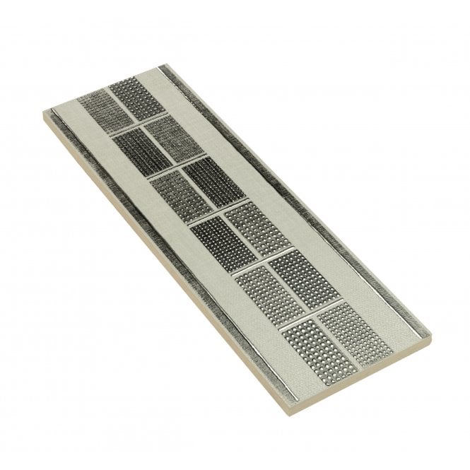 Heckstream Torrestream Griffin Grey 8cm X 25cm Border Tile