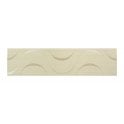 Heckstream Torrestream Hogarth Cream 10cm X 40cm Border Tile