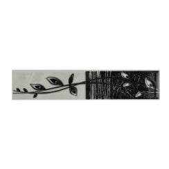 Heckstream Torrestream Merola Leaf 5cm X 25cm Border Tile