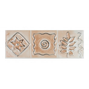 Heckstream Torrestream Palma Beige 7.5cm X 20cm Border Tile