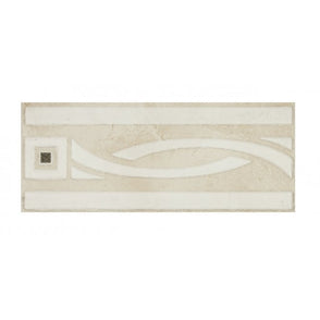 Heckstream Torrestream Remo Beige 7.5cm X 20cm Border Tile