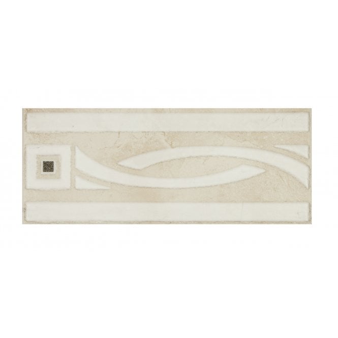 Heckstream Torrestream Remo Beige 7.5cm X 20cm Border Tile