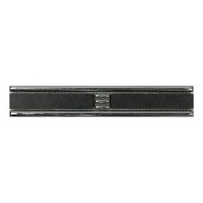 Heckstream Torrestream Salerna Black 4.5cm X 25cm Border Tile
