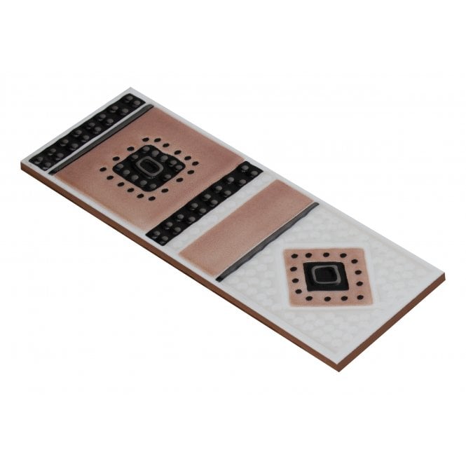 Heckstream Torrestream Shaney Terra 7.5cm X 20cm Border Tile