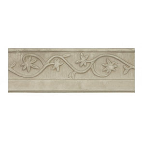 Heckstream Torrestream Stone Flower 7cm X 20cm Border Tile