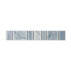 Heckstream Torrestream Thala Baby Blue 4cm X 25cm Border Tile