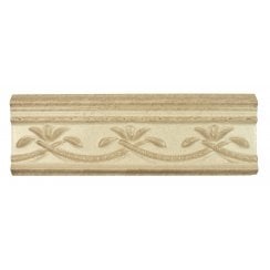 Heckstream Torrestream Trailing Ivy Cream 10cm X 30cm Border Tile