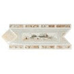 Heckstream Torrestream Vintage Arrow Fruit Basket 10cm X 25cm Border Tile