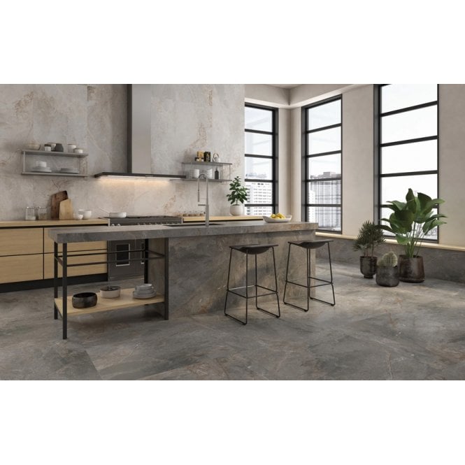 Toscana Greige Rectified 100cm x 100cm Floor Tile