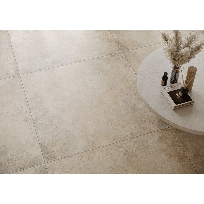 Toskana Rustic Cream Matt 59.8cm x 59.8cm Wall & Floor Tile