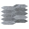 Traces Dark Grey Mosaic 4.8cm x 19.5cm Wall & Floor Tile