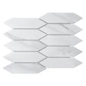Traces Statuario Mosaic 4.8cm x 19.5cm Wall & Floor Tile