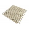 Travertine Marfil 30cm x 30cm Peel & Stick Mosaic Tile
