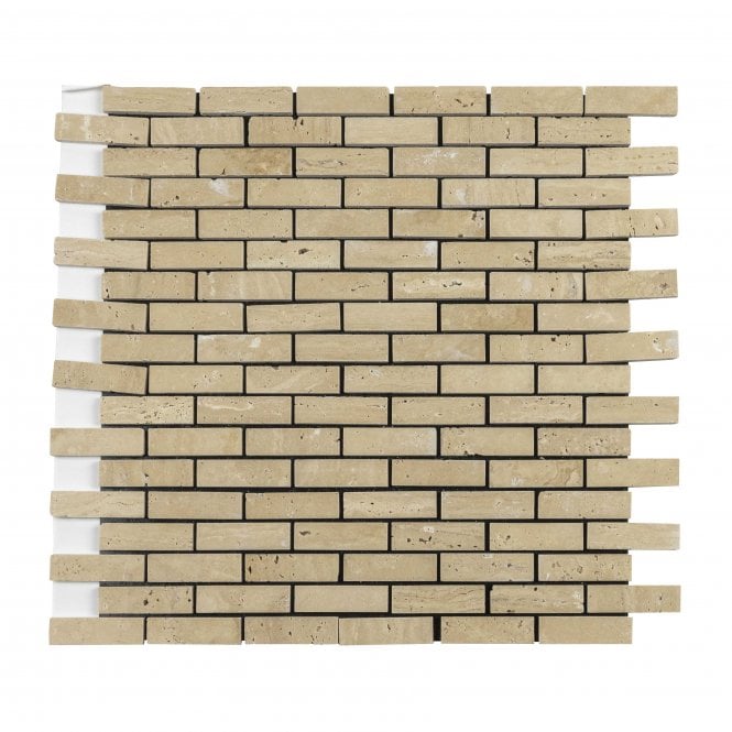 Travertine Marmol 30cm x 30cm Peel & Stick Mosaic Tile