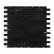 Travertine Marquina 30cm x 30cm Peel & Stick Mosaic Tile
