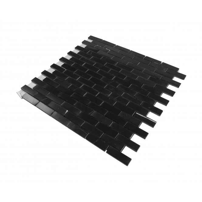 Travertine Marquina 30cm x 30cm Peel & Stick Mosaic Tile