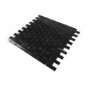 Travertine Marquina 30cm x 30cm Peel & Stick Mosaic Tile