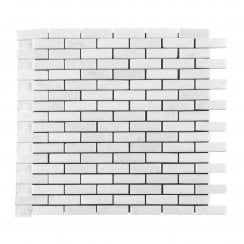 Travertine White 30cm x 30cm Peel & Stick Mosaic Tile