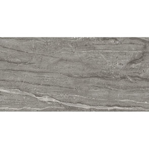 Travertino Dark Grey 25cm x 50cm Wall Tile