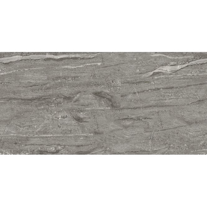 Travertino Dark Grey 25cm x 50cm Wall Tile